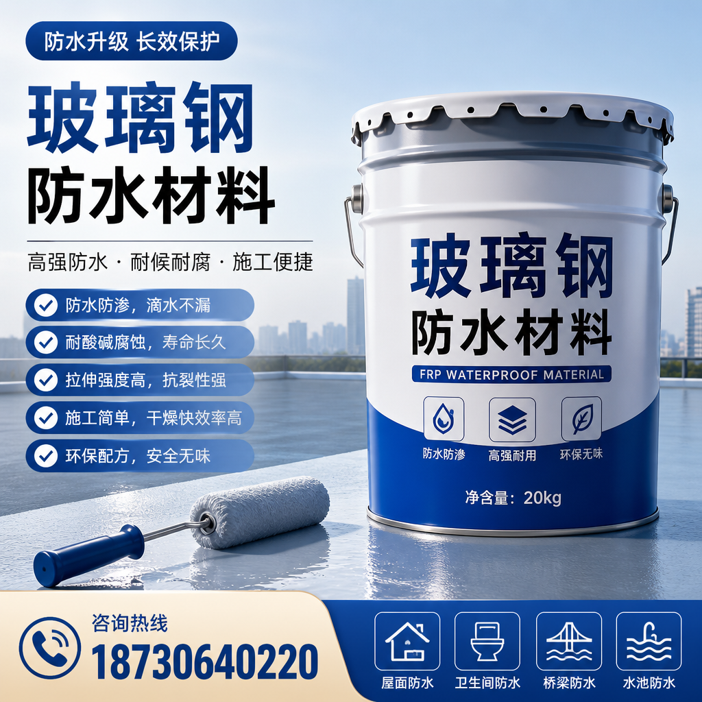 专家解析:玻璃钢防水材料的市场前景分析在 绵阳