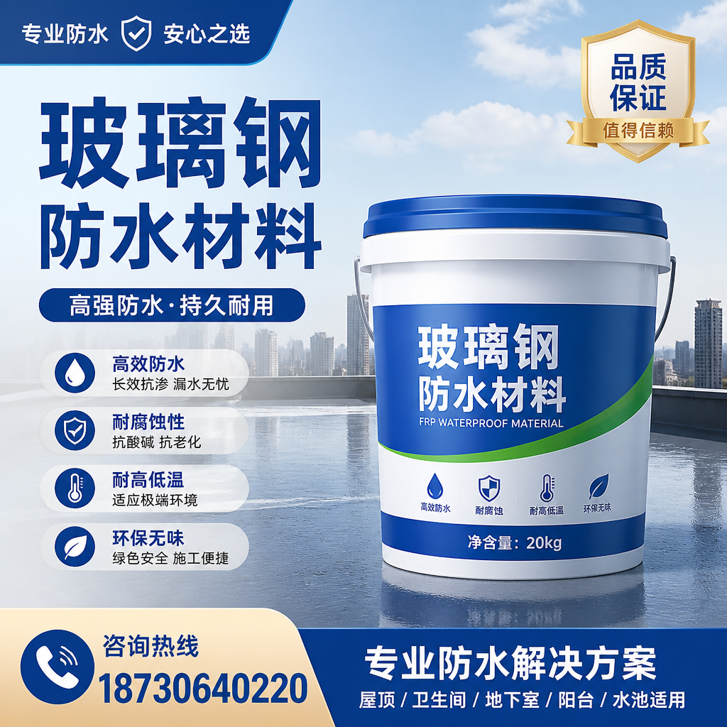 了解玻璃钢防水材料的市场趋势,绵阳 企业不可不知